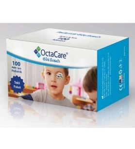 Octacare Çocuk Göz Pedi Erkek 100'lü