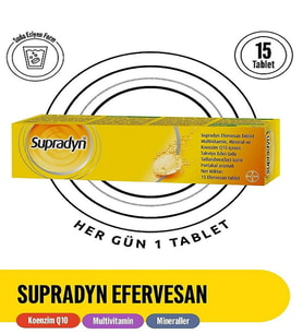 Supradyn 15 Efervesan Tablet 8699546020393