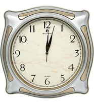 BL-1056 Serisi Klasik Kadran Sessiz Akar 30 cm Duvar Saati Gri-Gold