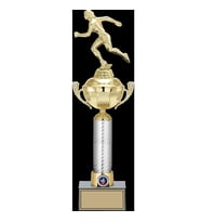 ODAK KUPA - Figürlü Kupalar - Atletizm Kadın Figürlü Kupalar FG-058 A - 46 cm