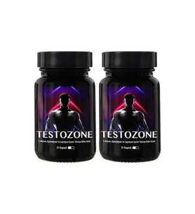 Testozone 2 Kutu Erkeklere Özel L-Argininli Lepidyumlu 21Li Formül