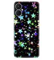 Tecno Spark 9T Kılıf Silikon Desen Özel Seri Yıldızlar 1601