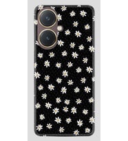 Vivo Y27 Kılıf Desenli Silikon Platinium Series Papatyalar 1866
