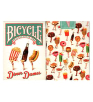 Bicycle Diner Dames  Oyun Kağıdı Limited Edition iskambil Kartları Destesi (Karışık)