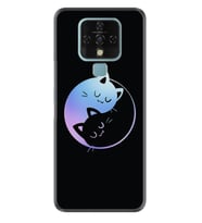 Tecno Camon 16 18P Pova Pova 3 Pova Neo Kılıf Desemli Silikon Love Cats 1604
