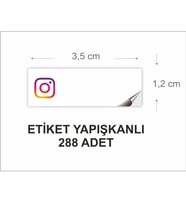 43 cici süsler organizasyon instagram sticker 288 adet etiket