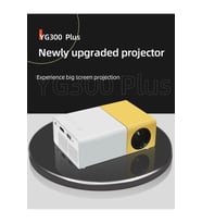 Yüksek Çözünürlüklü 1280x720P Mini Projeksiyon Cihazı 80Ansi Lümen