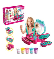 Barbie Takı Tasarla Hamur Seti 280 Gr. - Oyun Hamuru Seti - Hamur Setleri - Hamur Kalıpları - Barbie