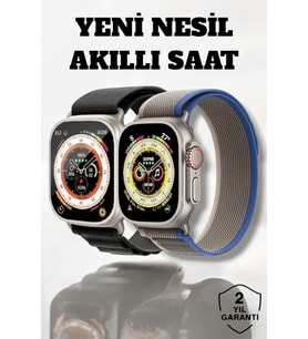Lexroo 49MM Ekranlı, Kan Basıncı ve Adımsayar Özellikli Bluetooth Akıllı Saat