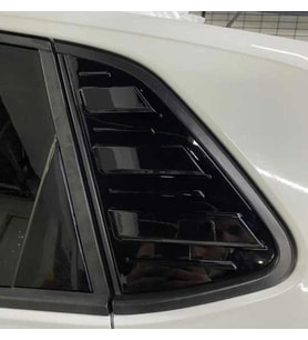 Volkswagen Polo İçin Uyumlu 2019+ Kelebek Cam Kaplama Piano Black