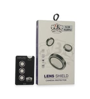Newface Samsung Galaxy S24 Bilvis Titan Kamera Lens - Derin Mor