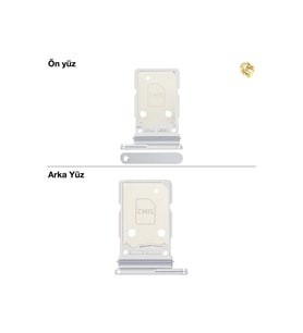 Samsung Galaxy A56 Sim İç Yuvası Çiftli Çiftli sim yuvası ikili sim tepsisi çiftli sim aparatı dual sim çekmecesi