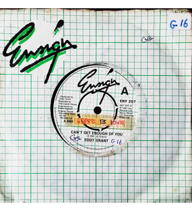 Eddy Grant Can't Get Enough Of You 45lik Plak (Karışık)