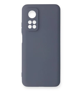 Durukar® Mi 10T Kılıf Nano içi Kadife Silikon - Gri