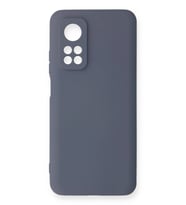 Durukar® Mi 10T Kılıf Nano içi Kadife Silikon - Gri