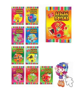 Afacan Boyama (10 Kitap Takım)