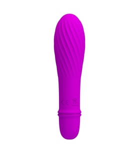 MorGece 10 Modlu Spiral Desenli Mini Silikon Vibratör