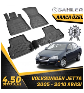 Volkswagen Jetta Havuzlu Paspas 4,5D Sahler 2005-2010 Arası