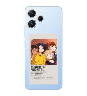 Xiaomi Redmi 12 Uyumlu Uyumlu Wonder Egg Priority Tasarımlı Şeffaf Telefon Kılıfı