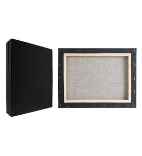 Kraf Siyah Tuval 25x35 cm 