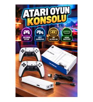 M15 Retro Oyun Konsolu – 20.000 Oyun, Çift Gamepad, 4K HDMI Desteği