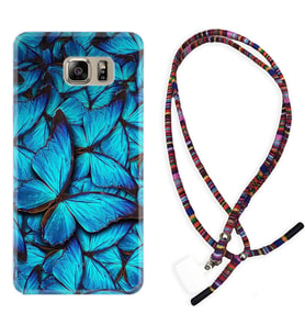 Samsung S7 Edge S20 Fe Plus Ultra S21 S22 Kılıf Boyun Asklı Rasta Silikon Owl 1351