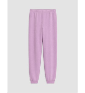 LC WAIKIKI Lila Beli Lastikli Kız Çocuk Jogger Eşofman Altı