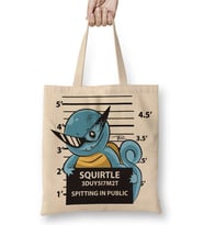 Squirtle Bad Boy Pokemon Bez Çanta Uzun Saplı