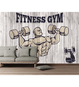 Spor Salonları için Duvar Kağıdı
