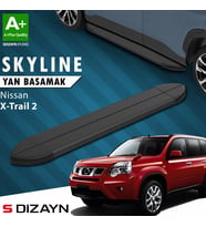 S-Dizayn Nissan X-Trail T31 Skyline Siyah Yan Basamak 173 Cm 2007-2014 A+ Kalite