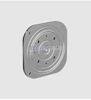 Metal Döner Tv Tabure Altlığı 260*260*12 Mm