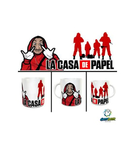 La Casa De Papel Kupa Bardak Tek Adet K0296