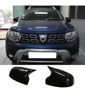 Dacia Duster 2 Batman Yarasa Ayna Kapağı Parlak Siyah ABS 2018 2019 2020 2021 2022
