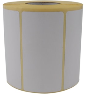 100mm x 50mm Ruloda 1000 Adet 40mm Kuka Çapında Direk Termal Transfer Etiketi