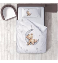 Çocuk Odası Dijital Baskılı 160x220cm Tek Kişilik Nevresim Takımı Model 01399