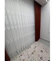NİVEMESHOME 4528 ASEL 1/2,5 PİLELİ TÜL PERDE APM