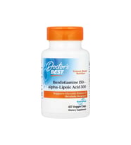 Doctor's Best Benfotiamine 150 + Alpha-Lipoic Acid 300, 60 Veggie Capsul.44.