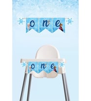 Frozen Karlar Ülkesi One Banner (Kalın Kağıt) *Doğum Günü