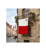 Malta Bayrağı Premium Raşel Kumaş 150x225 Cm