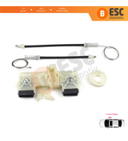 Ford Fiesta MK6 CB1 CCN JA8 JR8 2008-2017 4/5 Kapı 1568365 İçin Elektrikli Ön Sağ Cam Kriko Tamir Seti