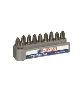 İzeltaş Yıldız Bits Set 25 Mm Ph3