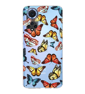 PrintiFy Huawei Nova 9 ile Uyumlu Water Color 2  Kamera Korumalı Şeffaf  Kılıf