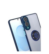 Galaxy S25 Edge Kılıf Montreal Yüzüklü  Kapak - Lacivert