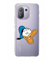 Xiaomi  Mi 11 Pro  Kamera Korumalı Kapak Donald Duck Tasarımlı Şeffaf  Kılıf