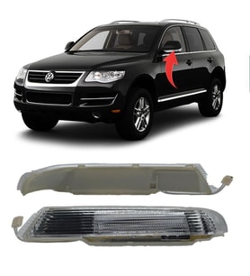 Vw Touareg 2003-2010 Ayna Sinyali Sol 7L6949101B