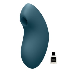 Vulva Lover 2 blue Titreşimli Ve Emiş Yapabilen 2 Motorlu Air Pulse Vibratör+Jel
