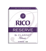 D'Addario RCT1035 Reserve Classic Bb Klarnet Kamışı No: 3.5 (Profesyonel) - 10'lu Paket  Vintage Tarzı Uzun Vamp, Kararlı Ton ve Üstün Kontrol