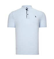 T8560 DEWBERRY T-SHIRT-AÇIK MAVİ