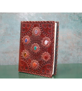 Taşlı Deri Defter Ksk3150
