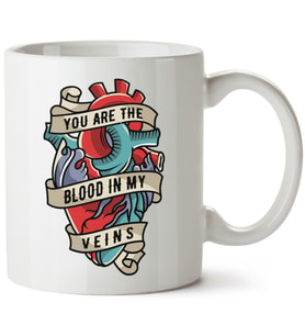 You Are The Blooin Baskılı Porselen Kupa Bardak